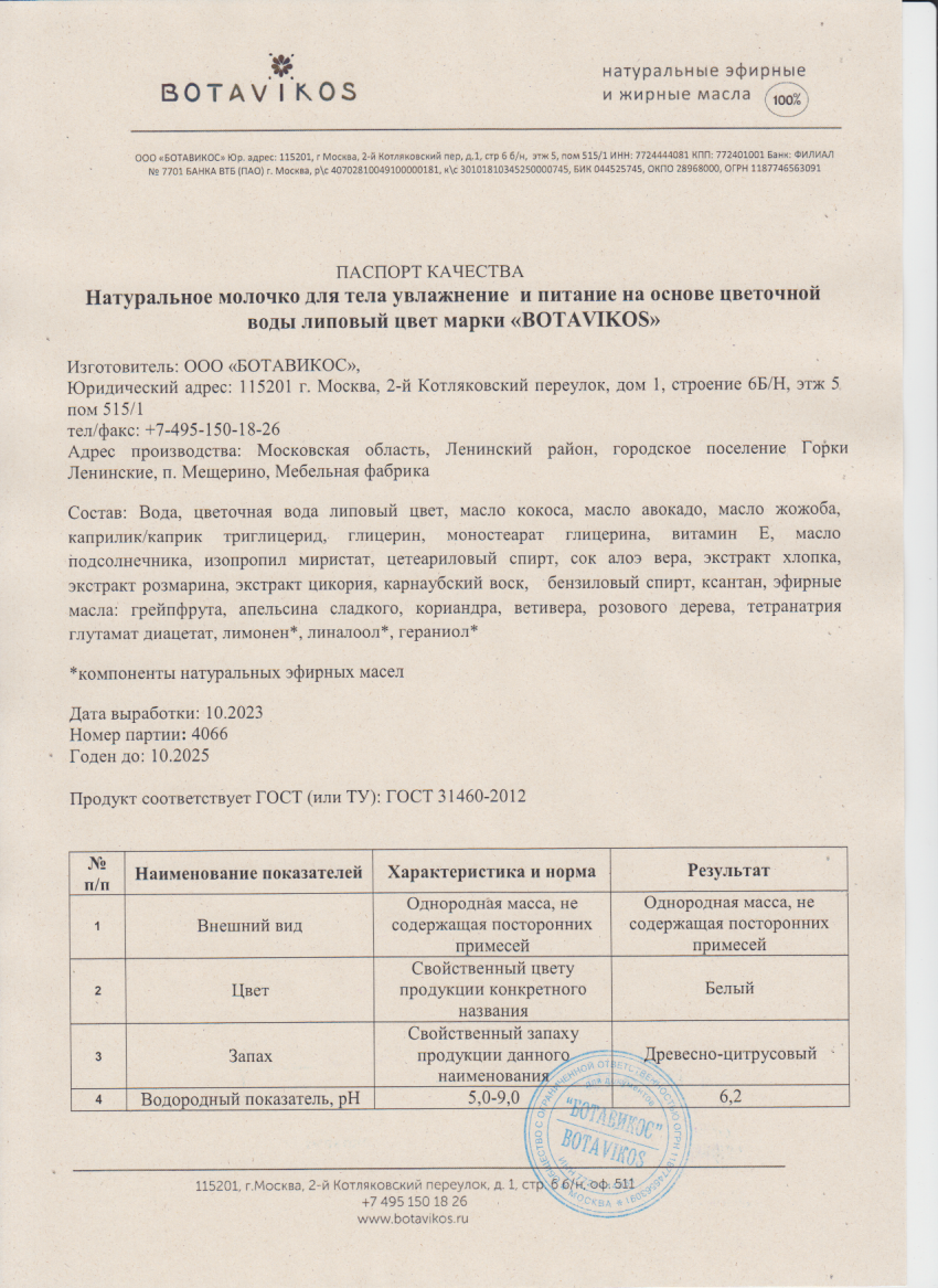 Паспорт №102023